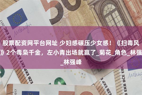 股票配资网平台网址 少妇感碾压少女感！《扫毒风暴》2个毒枭千金，左小青出场就赢了_菊花_角色_林强峰